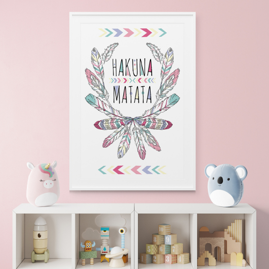 Pósters para niños - Infantil - Hakuna matata