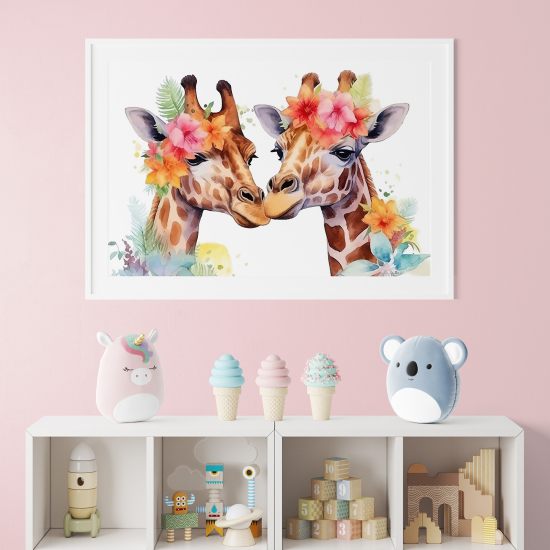 Pósters para niños - Infantil - Jirafas