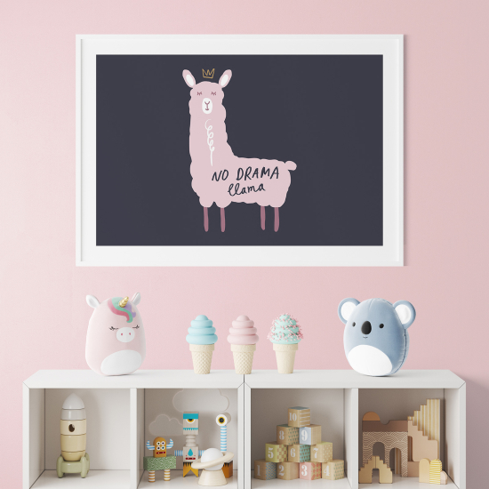 Pósters para niños - Infantil - Lama