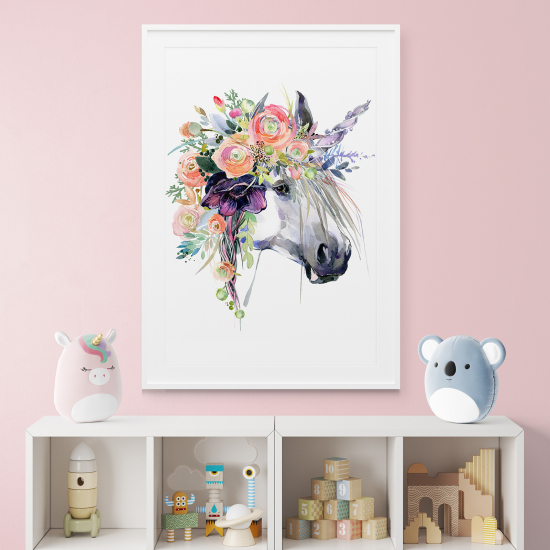 Pósters para niños - Infantil - Unicornio