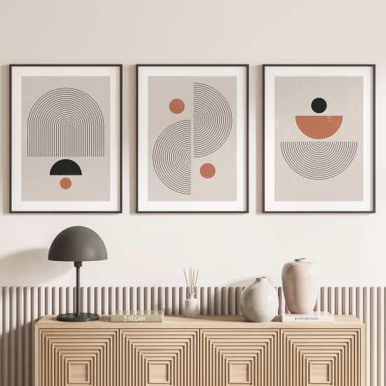 Pósters trípticos - Boho