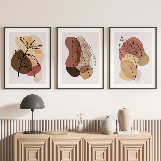 Pósters trípticos - Boho