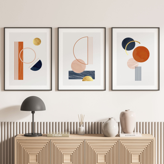 Pósters trípticos - Boho