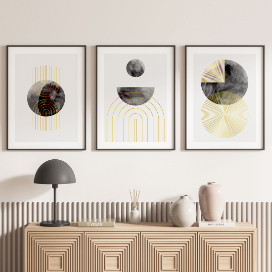 Pósters trípticos - Boho
