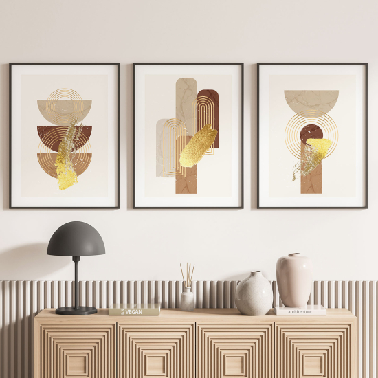 Pósters trípticos - Boho