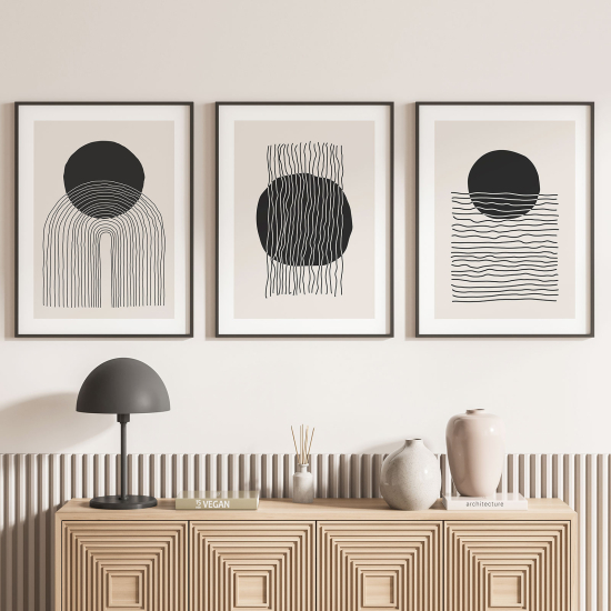 Pósters trípticos - Boho