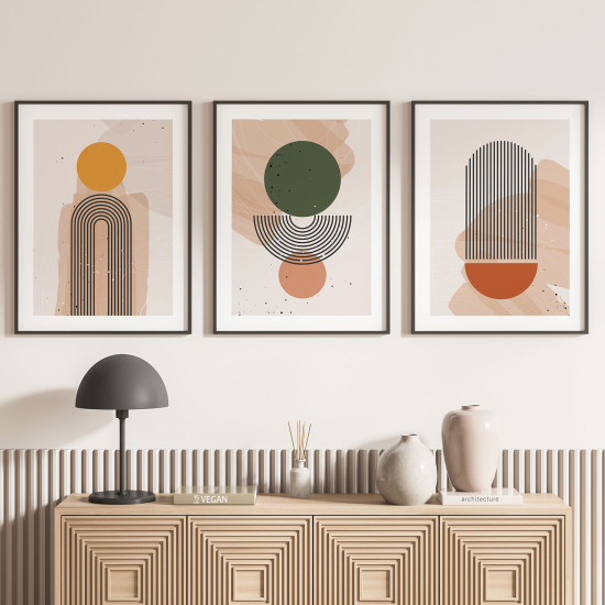 Pósters trípticos - Boho
