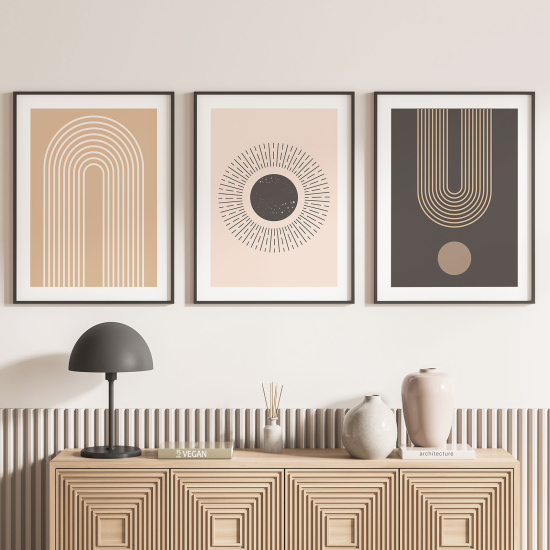 Pósters trípticos - Boho