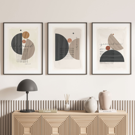 Pósters trípticos - Boho