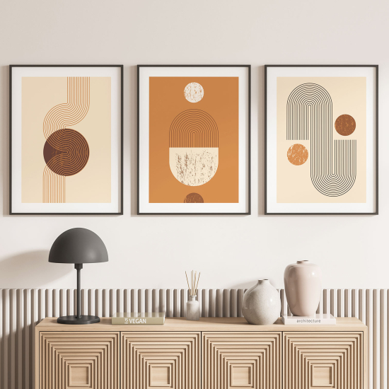 Pósters trípticos - Boho