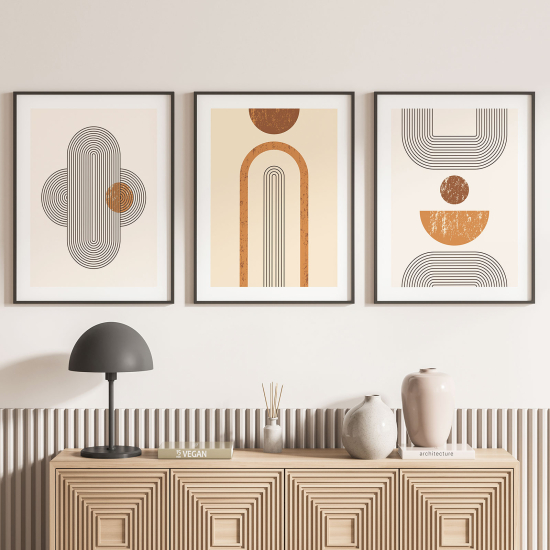 Pósters trípticos - Boho