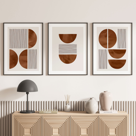 Pósters trípticos - Boho