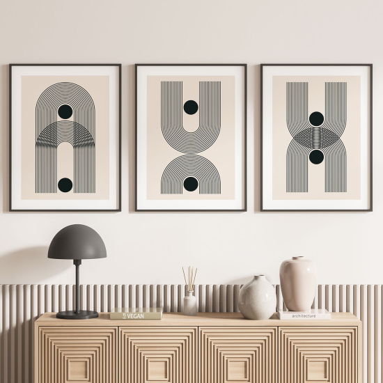 Pósters trípticos - Boho