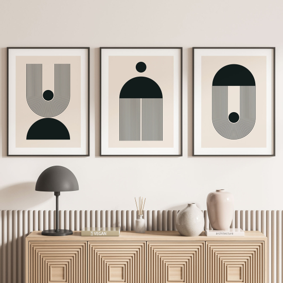 Pósters trípticos - Boho