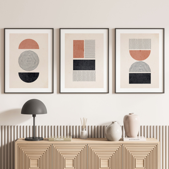 Pósters trípticos - Boho