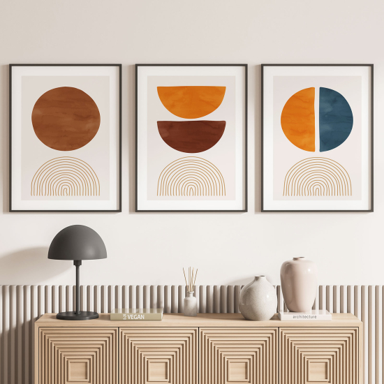 Pósters trípticos - Boho