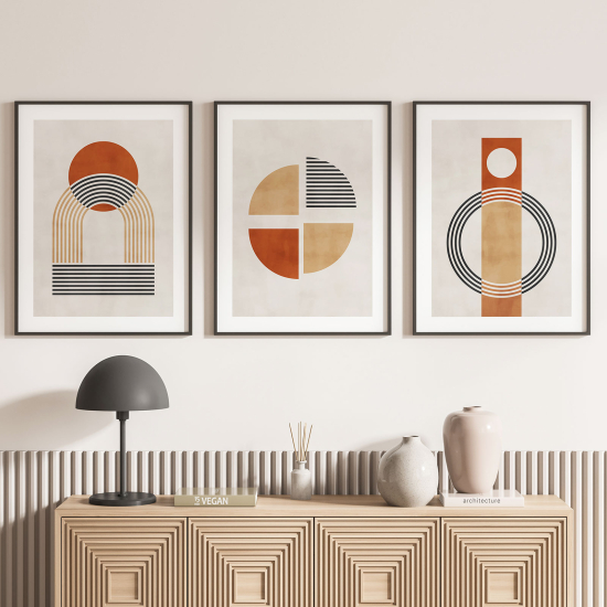 Pósters trípticos - Boho