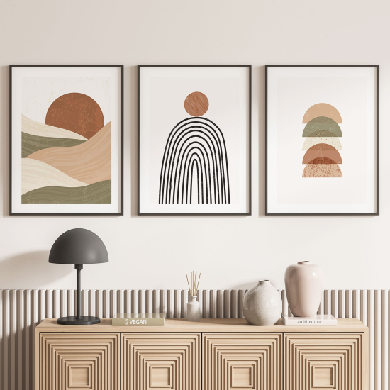 Pósters trípticos - Boho