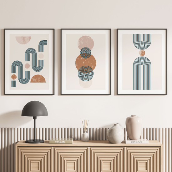 Pósters trípticos - Boho