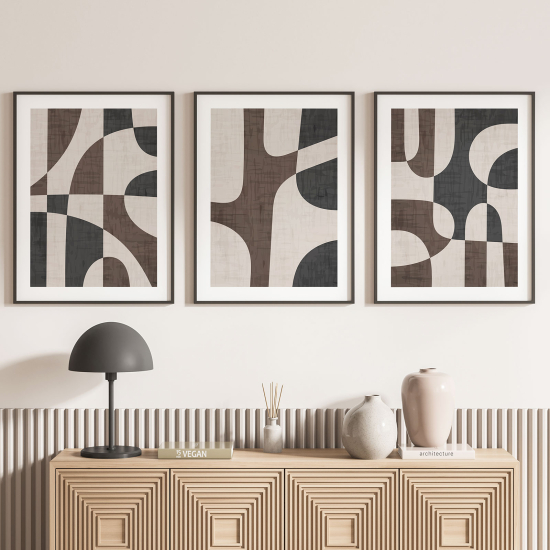 Pósters trípticos - Diseño contemporáneo