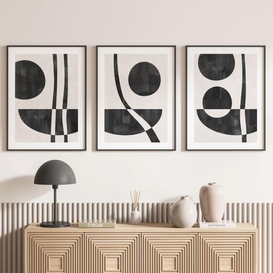 Pósters trípticos - Diseño contemporáneo