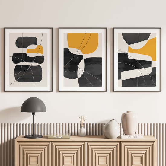 Pósters trípticos - Diseño contemporáneo