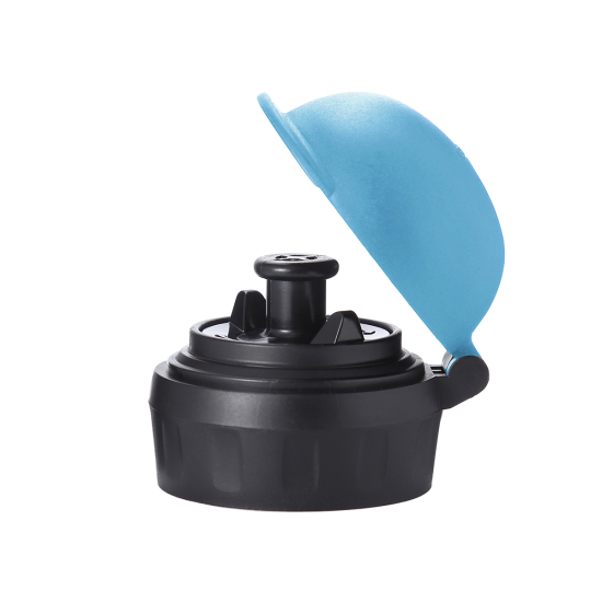 Tapón azul para botellas isotérmicas infantiles