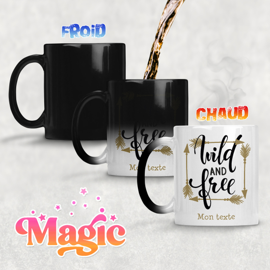 Taza mágica personalizada - Libre