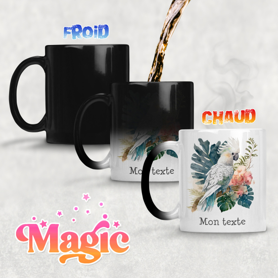 Taza mágica personalizada - Loro