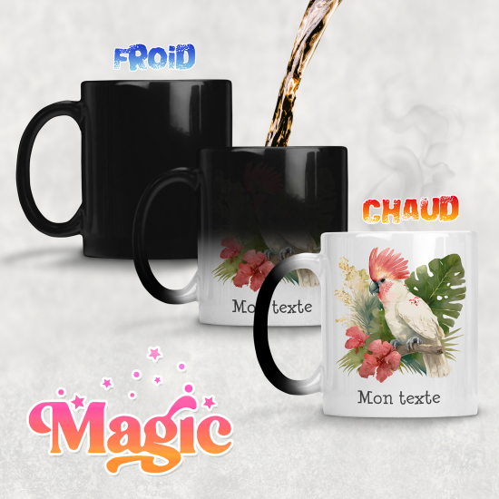 Taza mágica personalizada - Loro