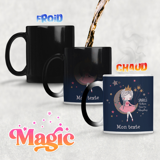 Taza mágica personalizada - Princesa Luna
