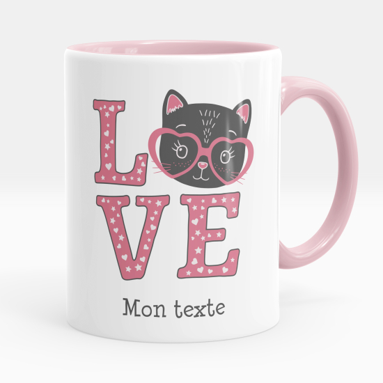 Taza personalizada - Amor de chat