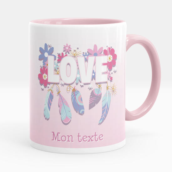 Taza personalizada - Amor indio