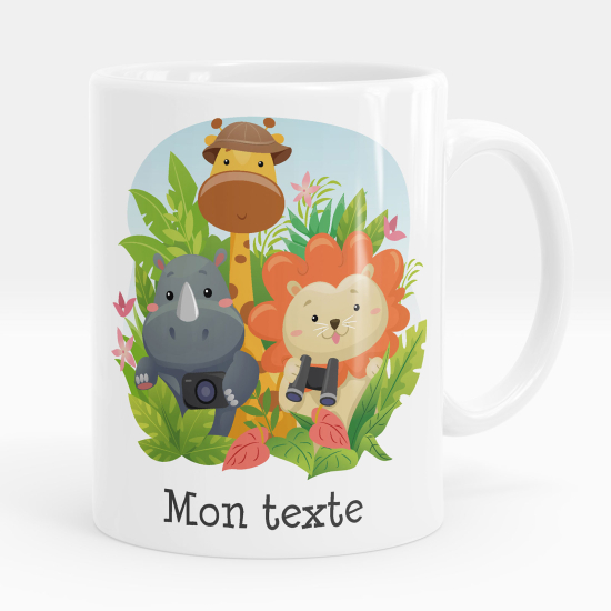 Taza personalizada - Animales