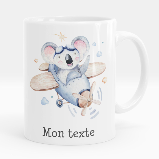 Taza personalizada - Avión koala