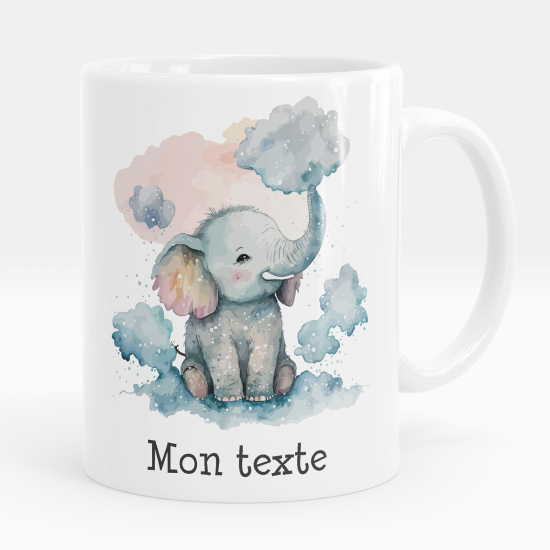 Taza personalizada - Bebé elefante