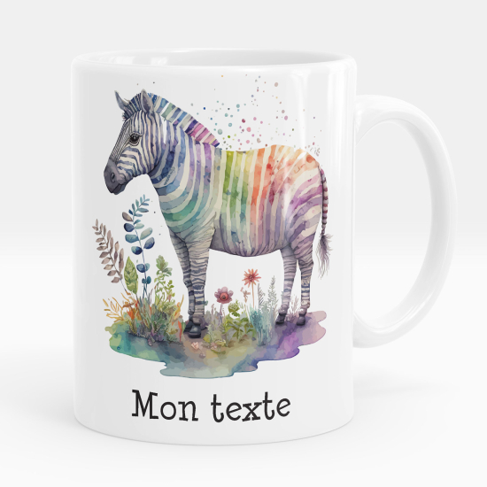 Taza personalizada - Cebra