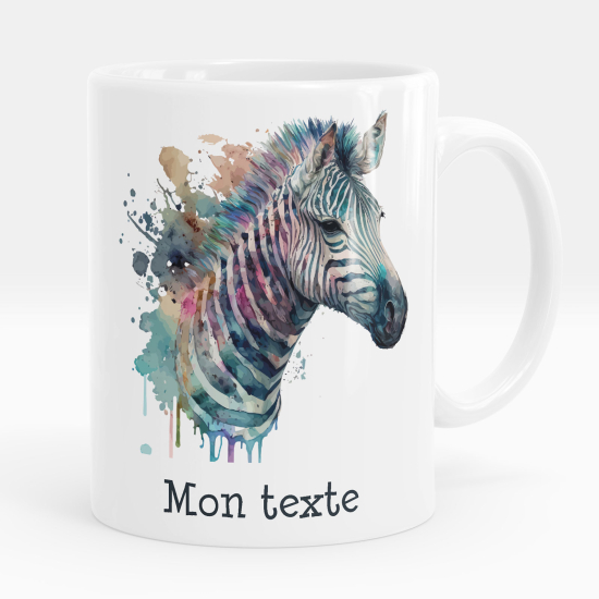 Taza personalizada - Cebra
