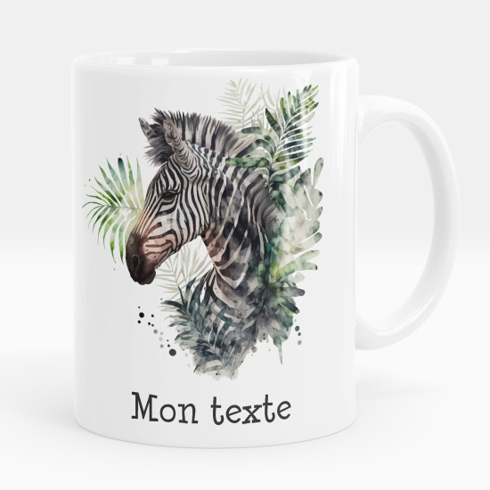 Taza personalizada - Cebra