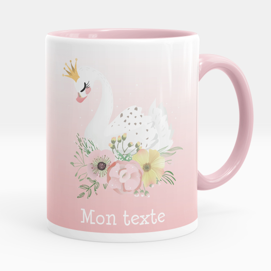Taza personalizada - Cisne