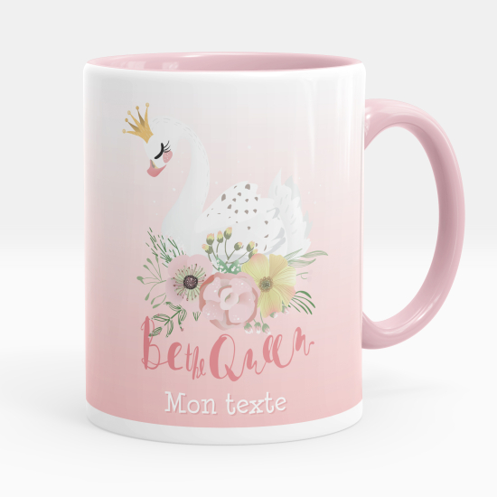 Taza personalizada - Cygne sé la reina