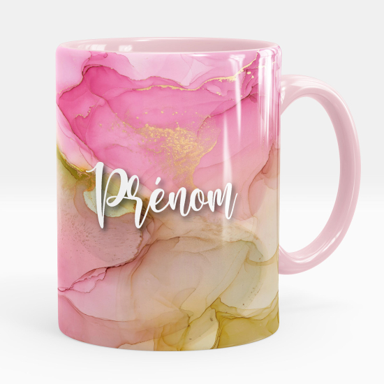 Taza personalizada - Efecto marmoleado