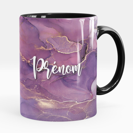 Taza personalizada - Efecto marmoleado