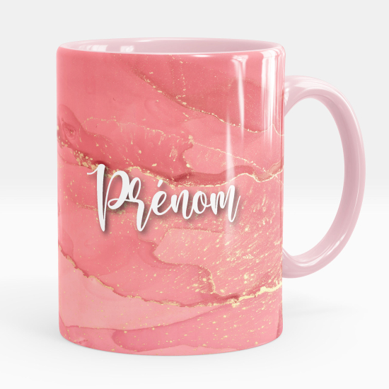 Taza personalizada - Efecto marmoleado