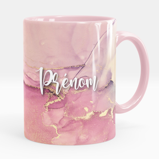 Taza personalizada - Efecto marmoleado