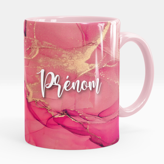 Taza personalizada - Efecto marmoleado