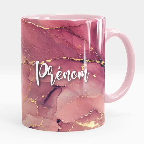 Taza personalizada - Efecto marmoleado
