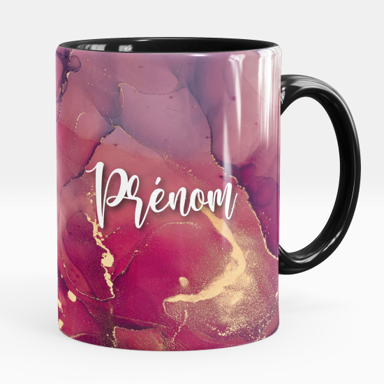Taza personalizada - Efecto marmoleado