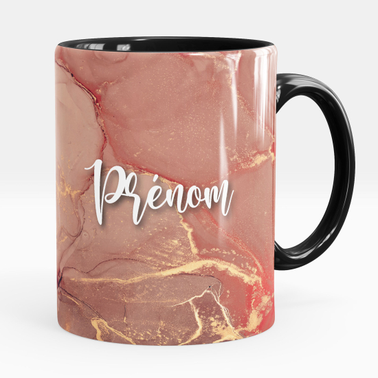 Taza personalizada - Efecto marmoleado