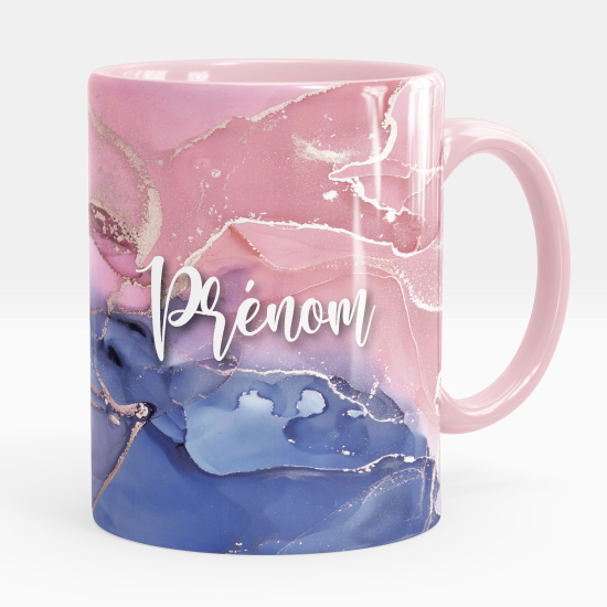 Taza personalizada - Efecto marmoleado